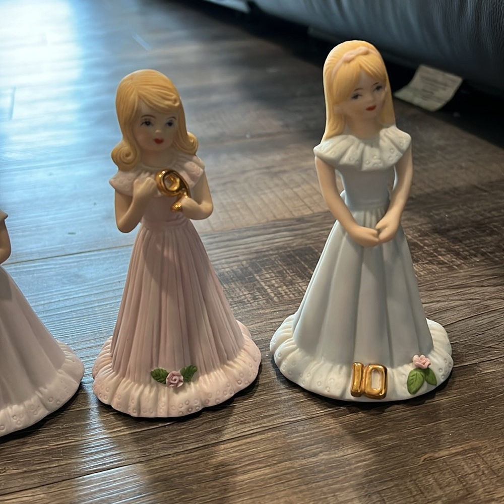 Enesco Growing Up Birthday Girls - Picture 5 of 5